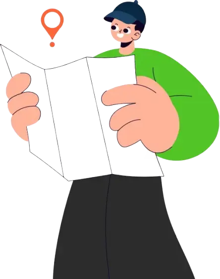 tour guide illustration